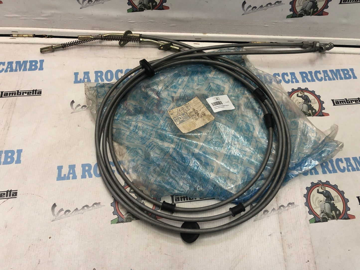 Trasmissione completa freno a mano APE PIAGGIO