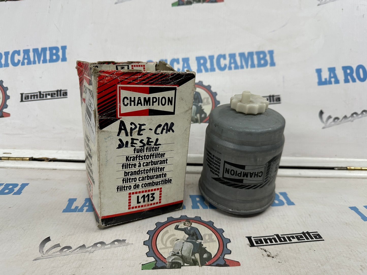 FILTRO CARBURANTE APE DIESEL - PIAGGIO PORTER
