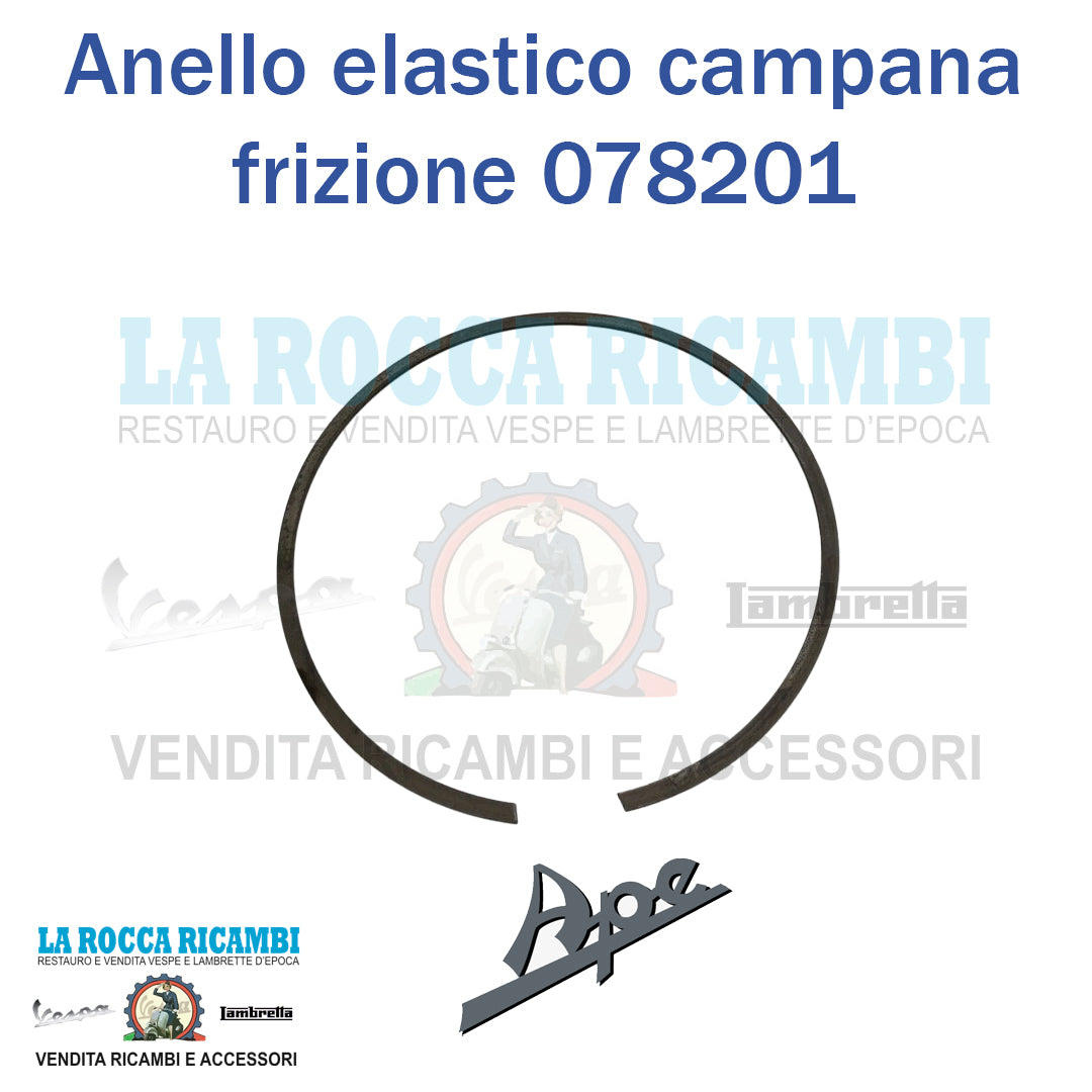 Anello Elastico Campana Frizione APE MP 501 Originale 078201