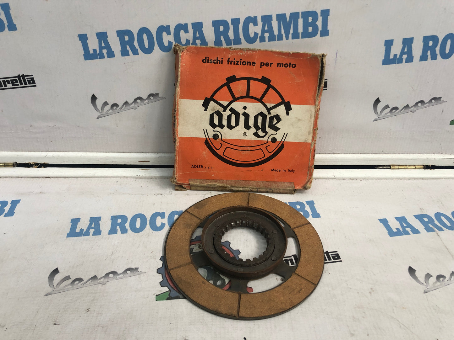 DISCO FRIZIONE CON SCODELLINO PIAGGIO APE CAR APE CAR P2 APE MPV 600-P601-P601V