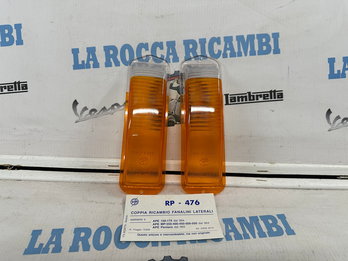 Plastiche fanalini laterali APE 150 / 175 - MP 350 / 400 / 450 / 500 / 550 - Pentarò