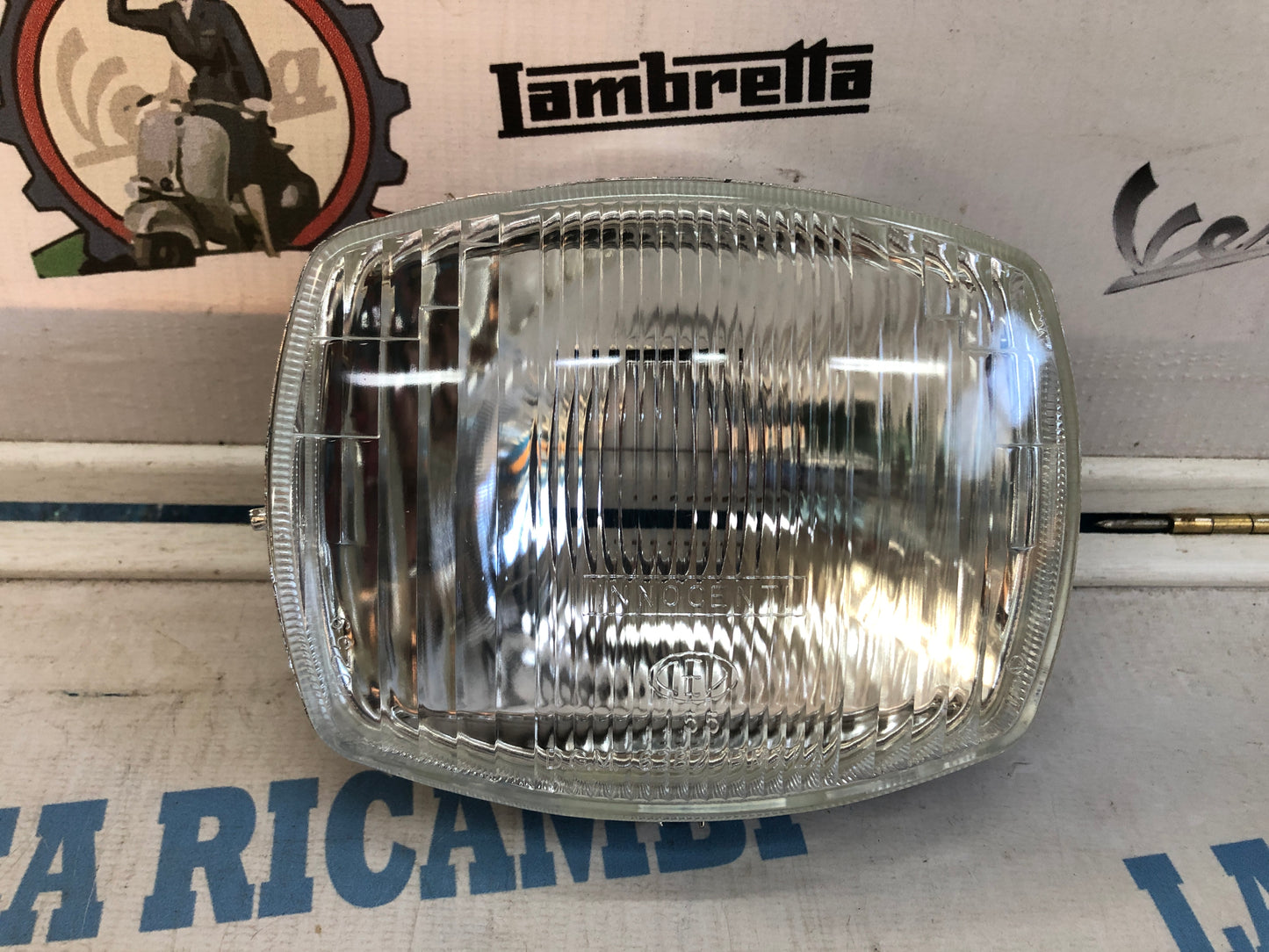 Faro Anteriore In Vetro Lambretta DL 125/150/200