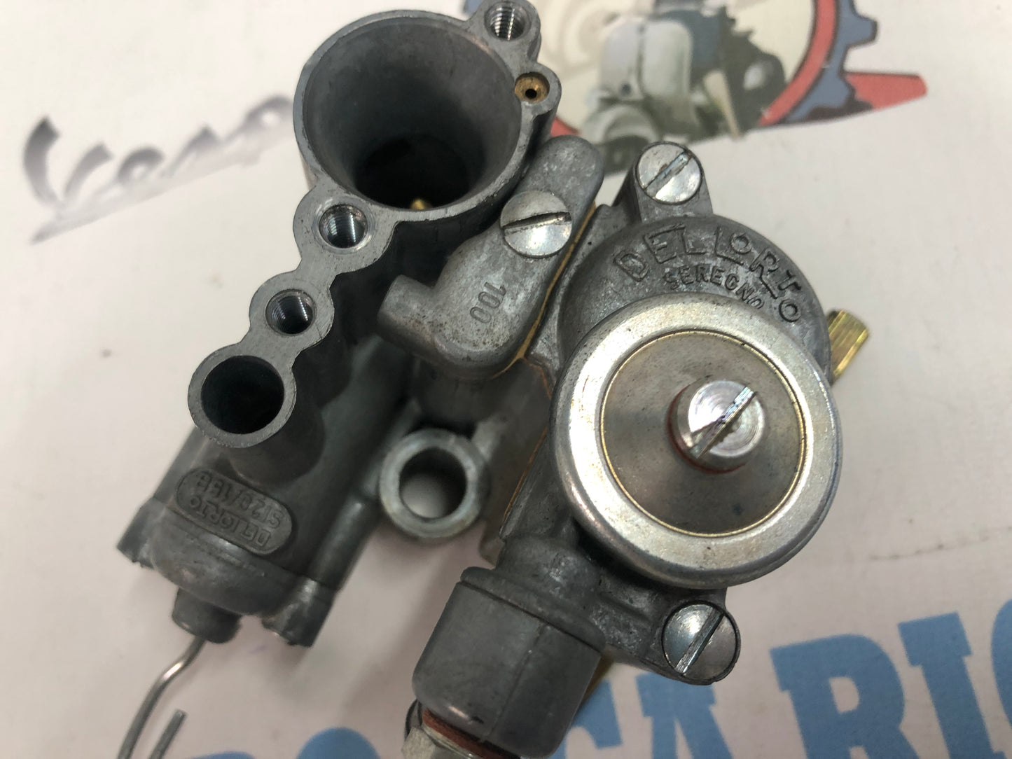 Carburatore DELL'ORTO 20.15 Vespa VNB - VBB - SUPER (Originale epoca, fondo magazzino)