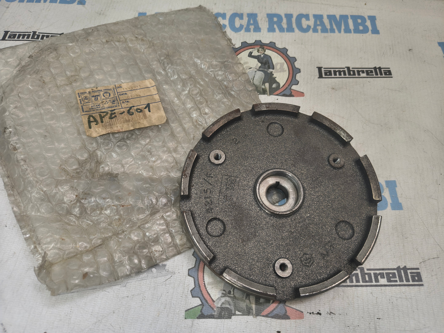 DISCO CONDUTTORE FISSO PIAGGIO APE MP 601 CAR 1443935