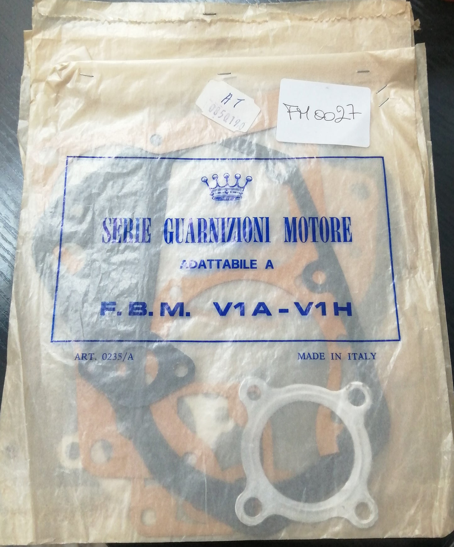 Guarnizioni Motore FBM V1A-V1H
