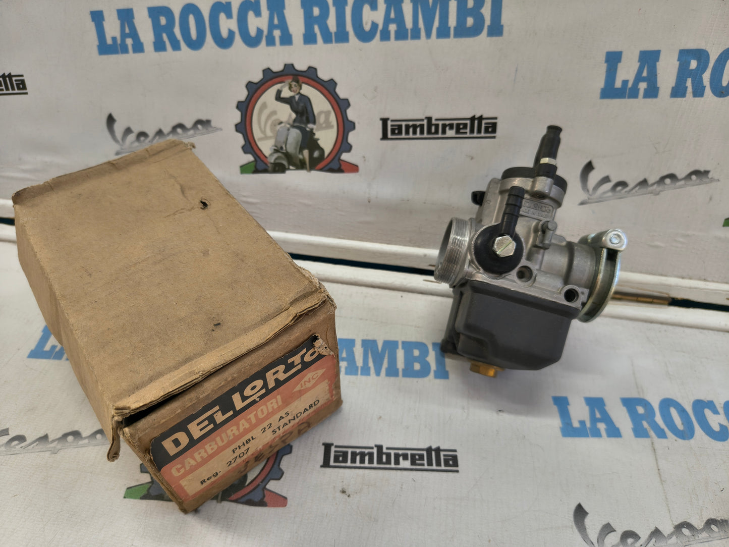 Carburatore DELL'ORTO PHBL 22 AD cursore rotondo 02713
