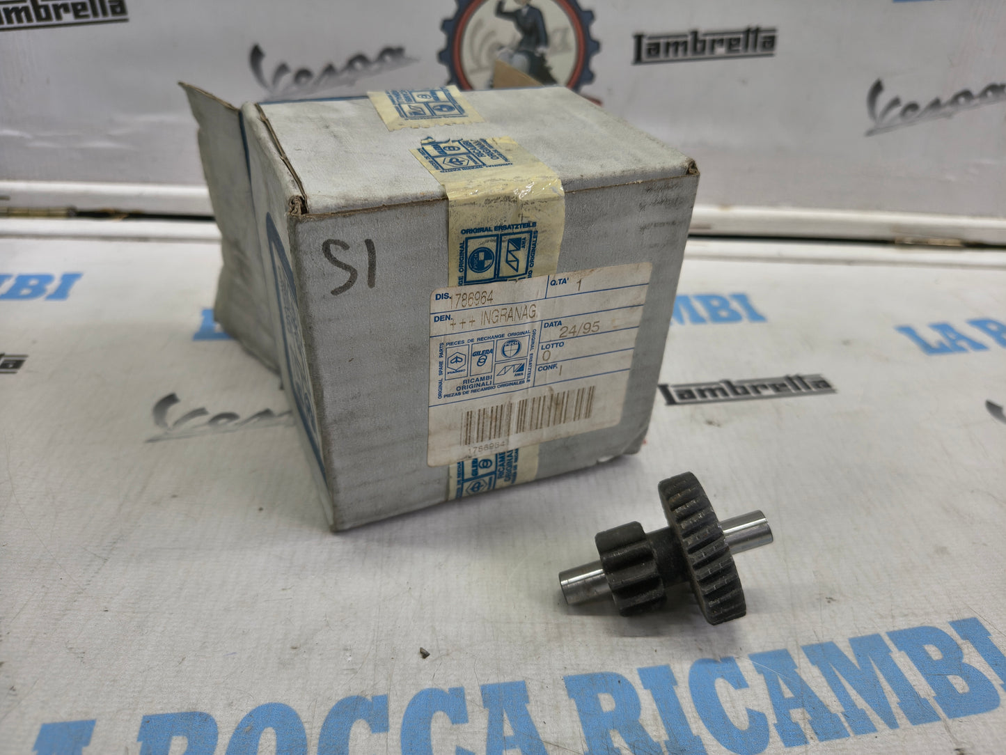 INGRANAGGIO MOZZO POSTERIORE PIAGGIO SI VARIATORE 1786964