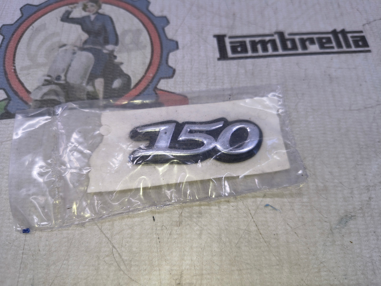 TARGHETTA POSTERIORE 150 LIBERTY 2001 - 2002 ORIGINALE 575495