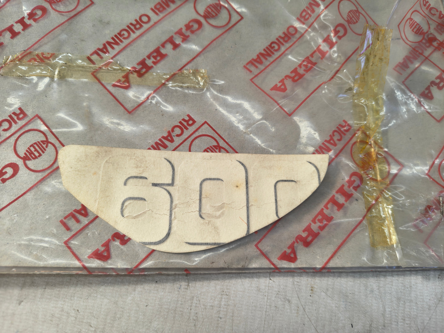 Adesivo "600" GILERA RC 600 Dal 1991 Al 1992 Originale