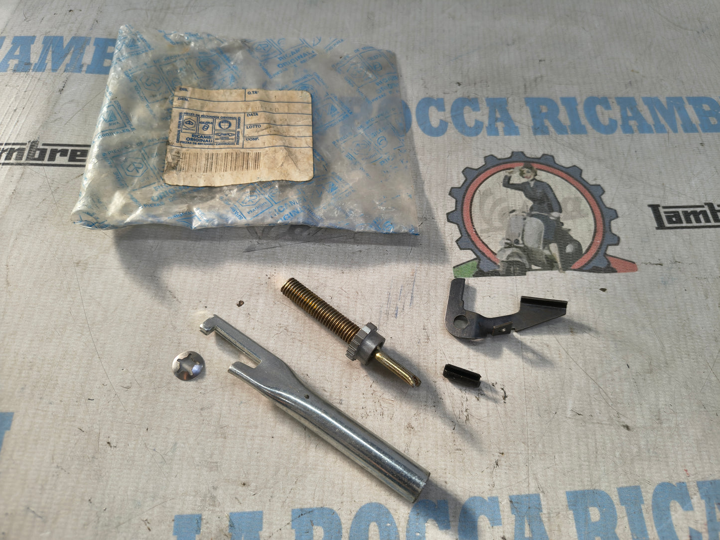 KIT REGISTRO GANASCE DX APE TM 602 - 703 TUTTE ORIGINALE 179059
