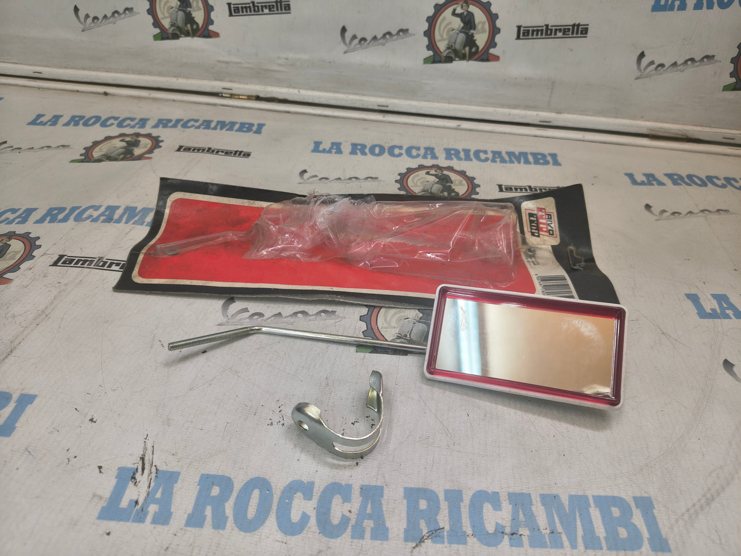 Specchio retrovisore vintage per ciclomotori e biciclette