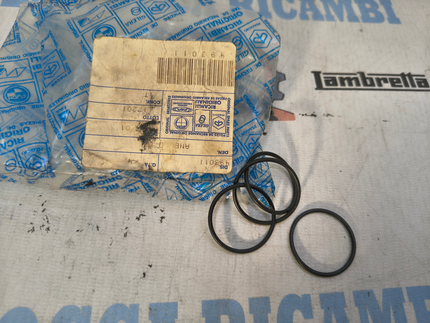 ANELLI OR INIETTORI PORTER Diesel piaggio 493011