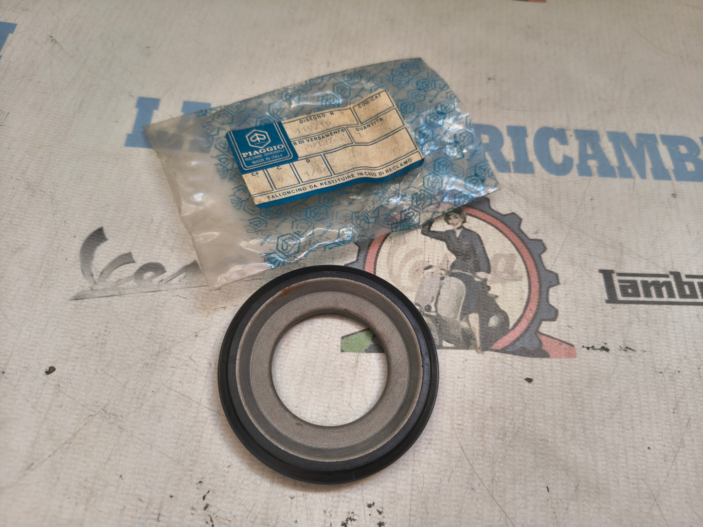 Rondella Inferiore Sterzo Forcella Piaggio Ape 50 119216