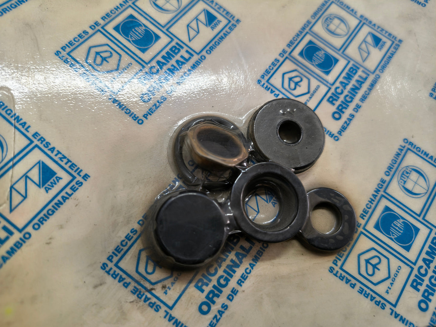 KIT SERIE GOMMINI POMPA APE 50 154705