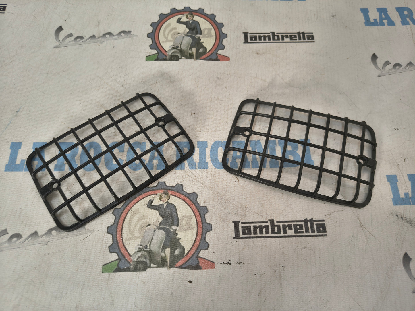 Griglie parasassi protezione anteriori Vespa PK XL / HP / V / PK N