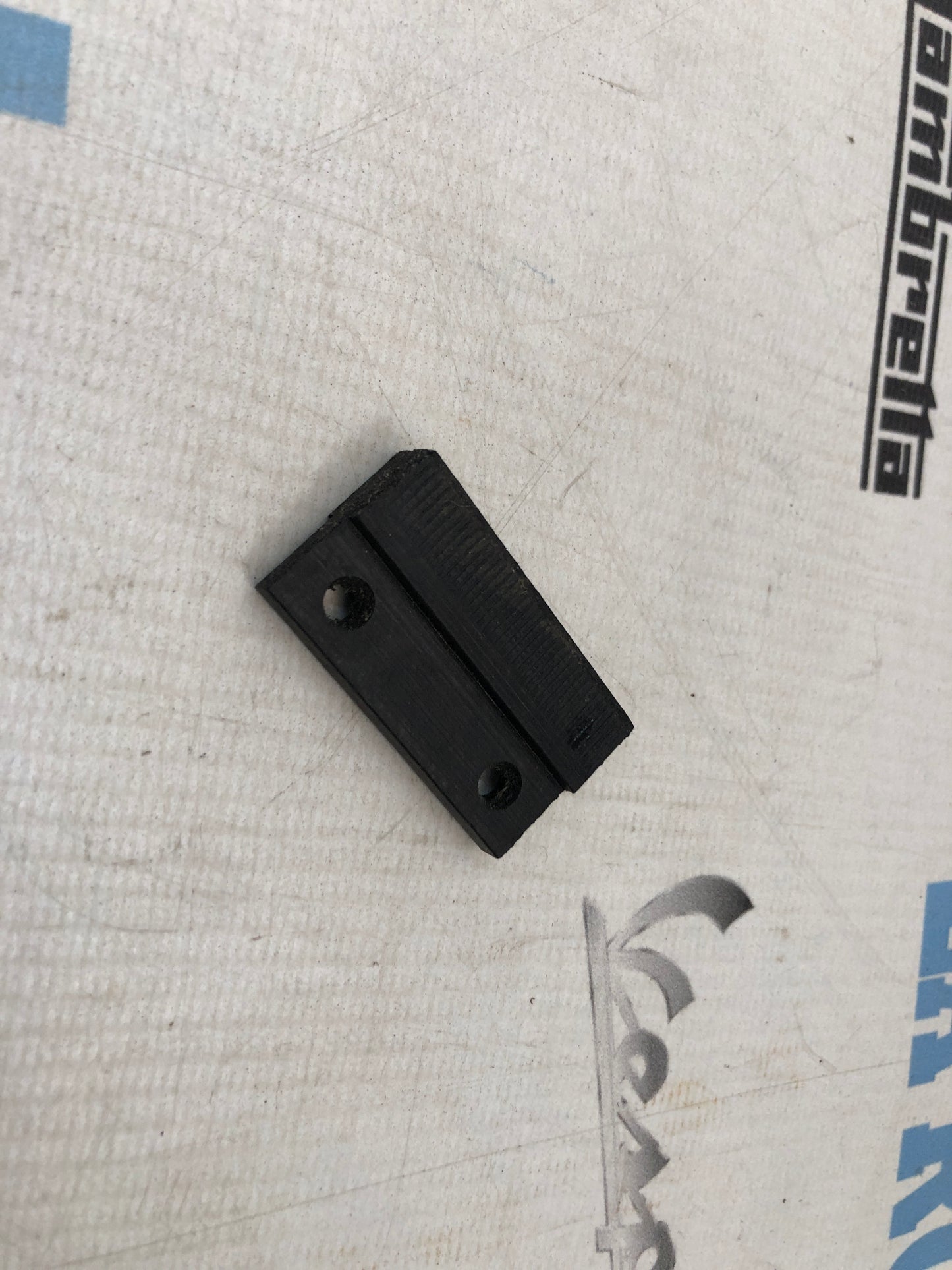 Gommino pattino freno per bici 4 cm