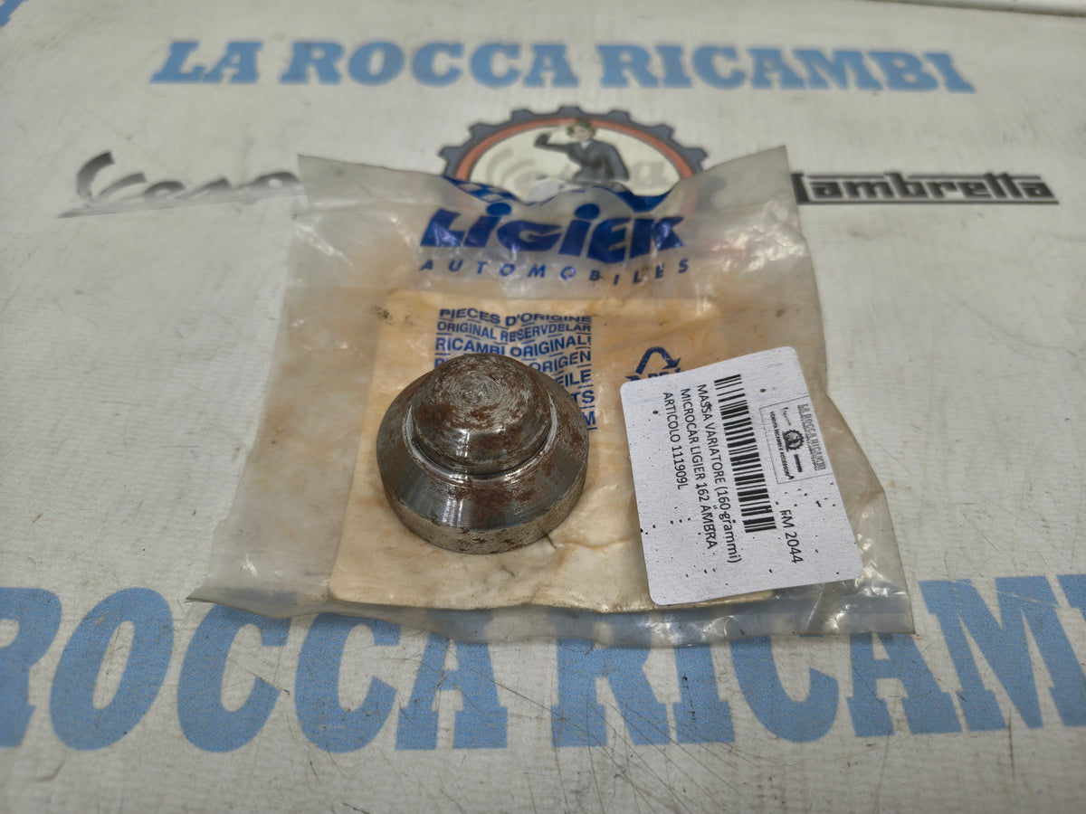 MASSA VARIATORE (160 grammi) MICROCAR LIGIER 162 AMBRA ARTICOLO 111909L