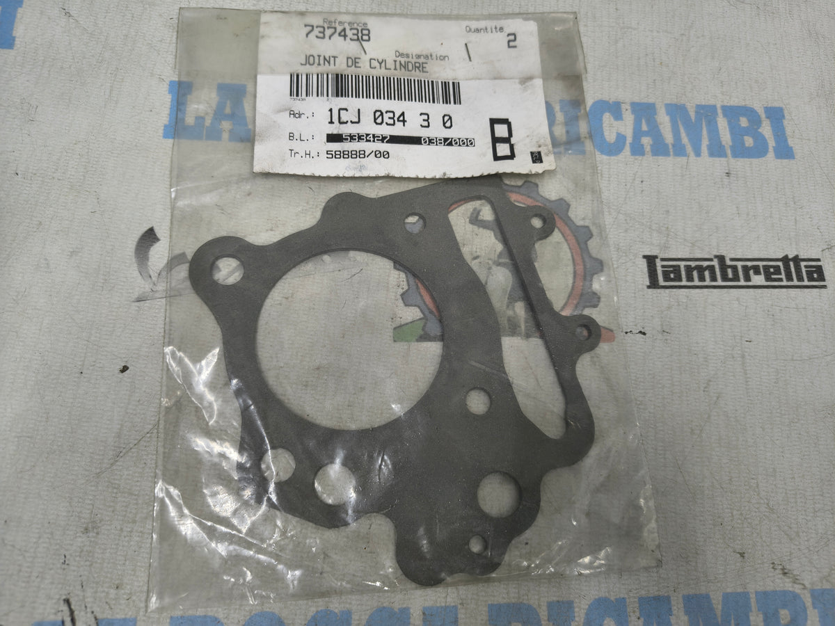 Peugeot elystar Eliseo jet Force 125 guarnizione base cilindro 737438