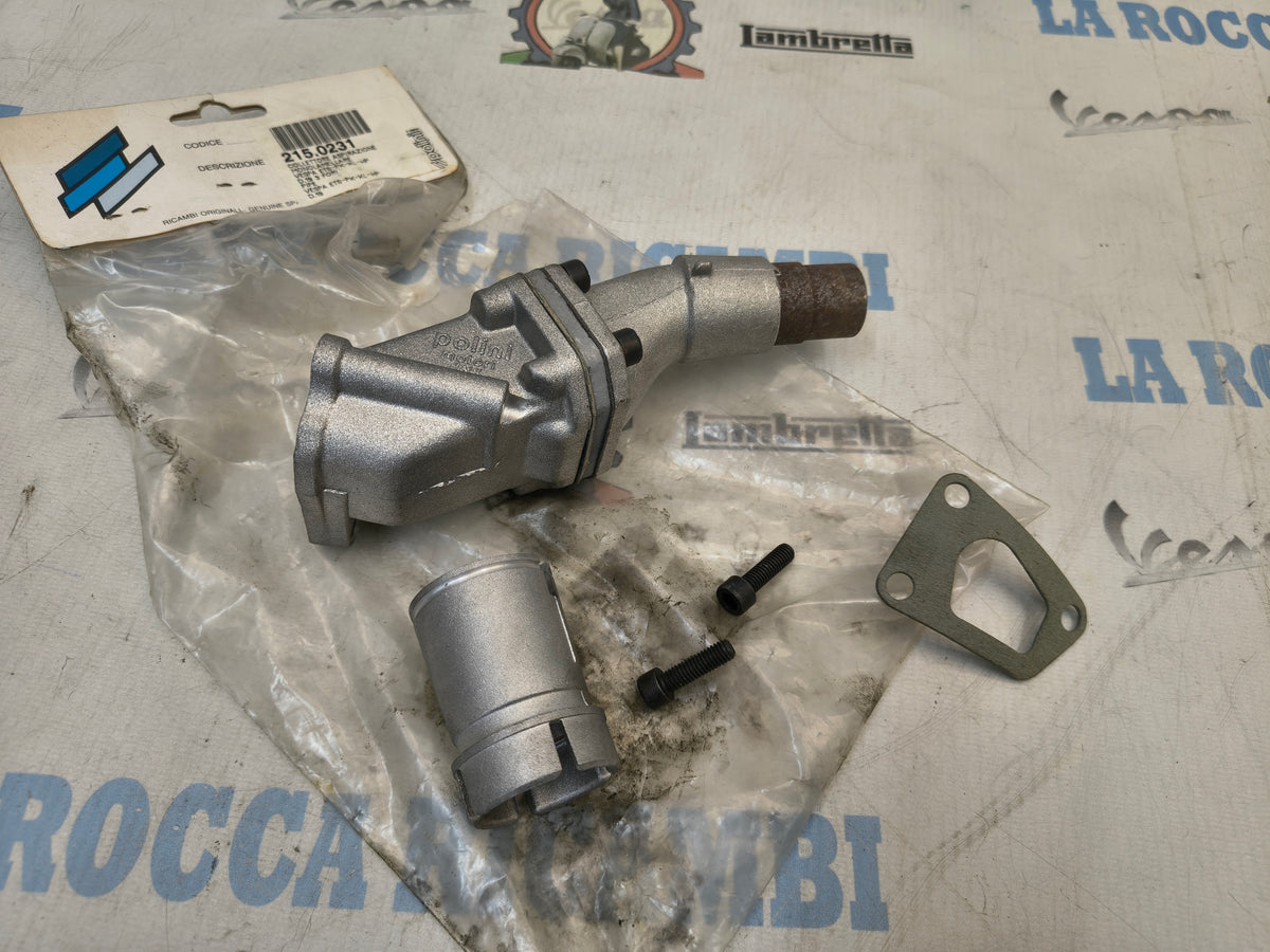 Collettore monolamellare POLINI 215.0231 Diametro 19 Vespa PK XL / HP / ETS 3 fori
