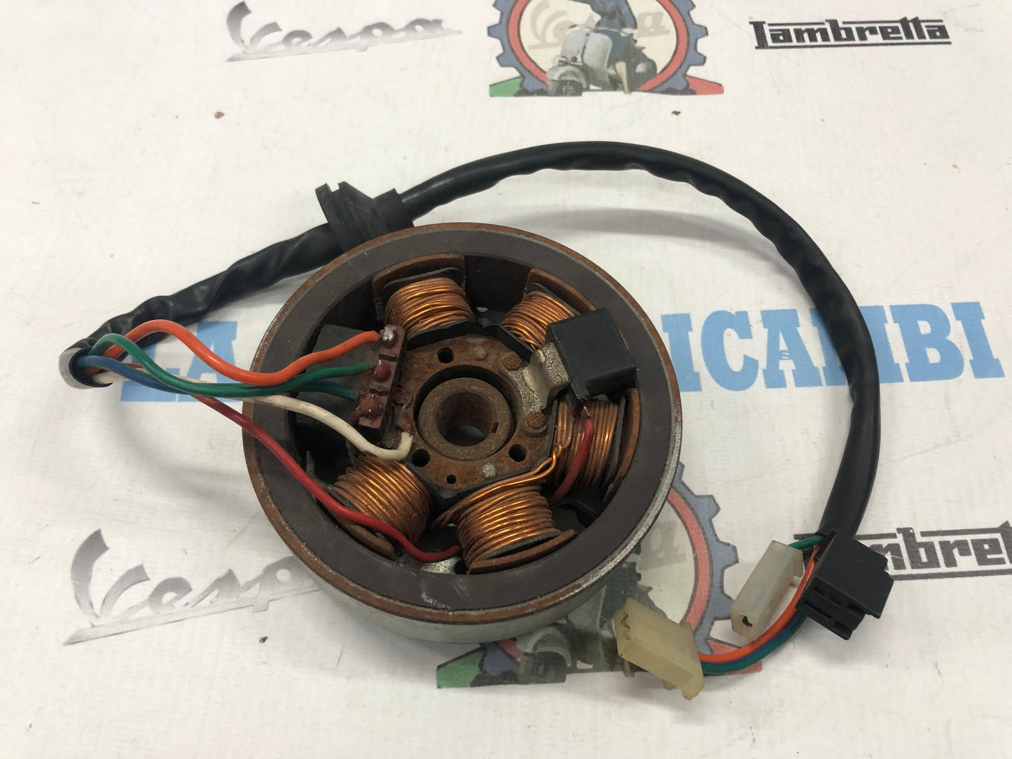 Statore Volano Ducati Energia 31.10.63 • Rotazione Oraria • P6 P4 ed altri