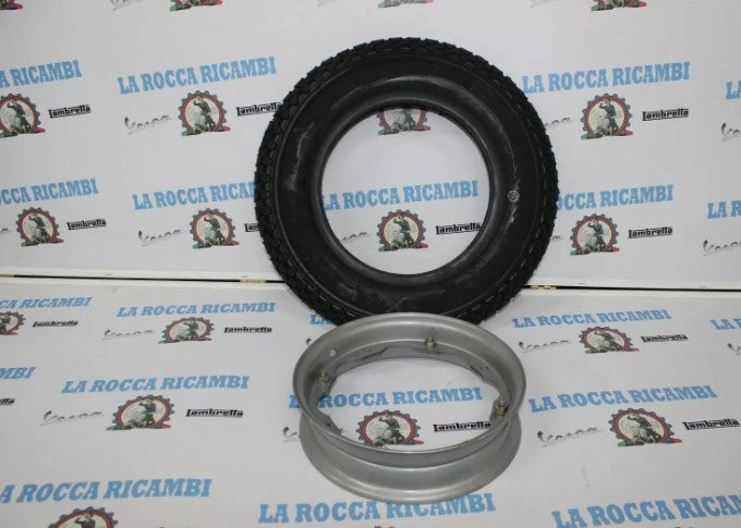 Kit Cerchio + Copertone LAMBRETTA LI TV SPECIAL DL SX