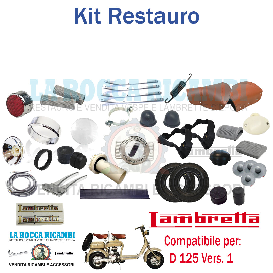 Kit Restauro Lambretta D 125 Versione 1 (1951-1952)