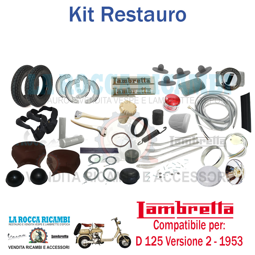 Kit Restauro Lambretta D 125 Versione 2 (1953)
