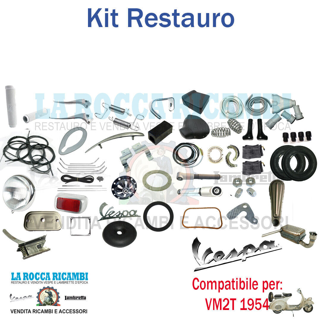 Kit Restauro Vespa VM2T 1954 Telaio Dal 085871 Al 0100619