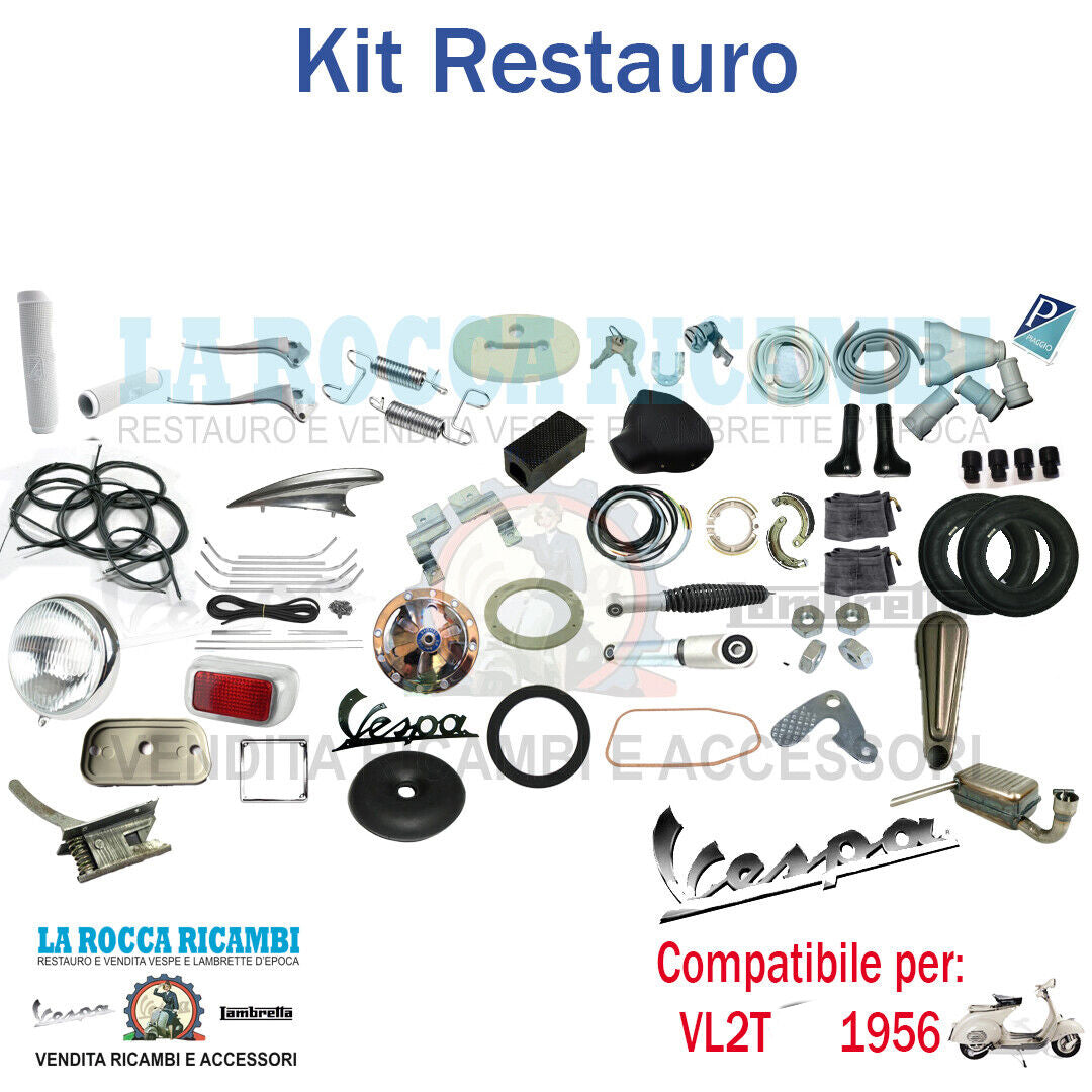 Kit Restauro Vespa VL2T 1956 Telaio Dal 17001 Al 93101