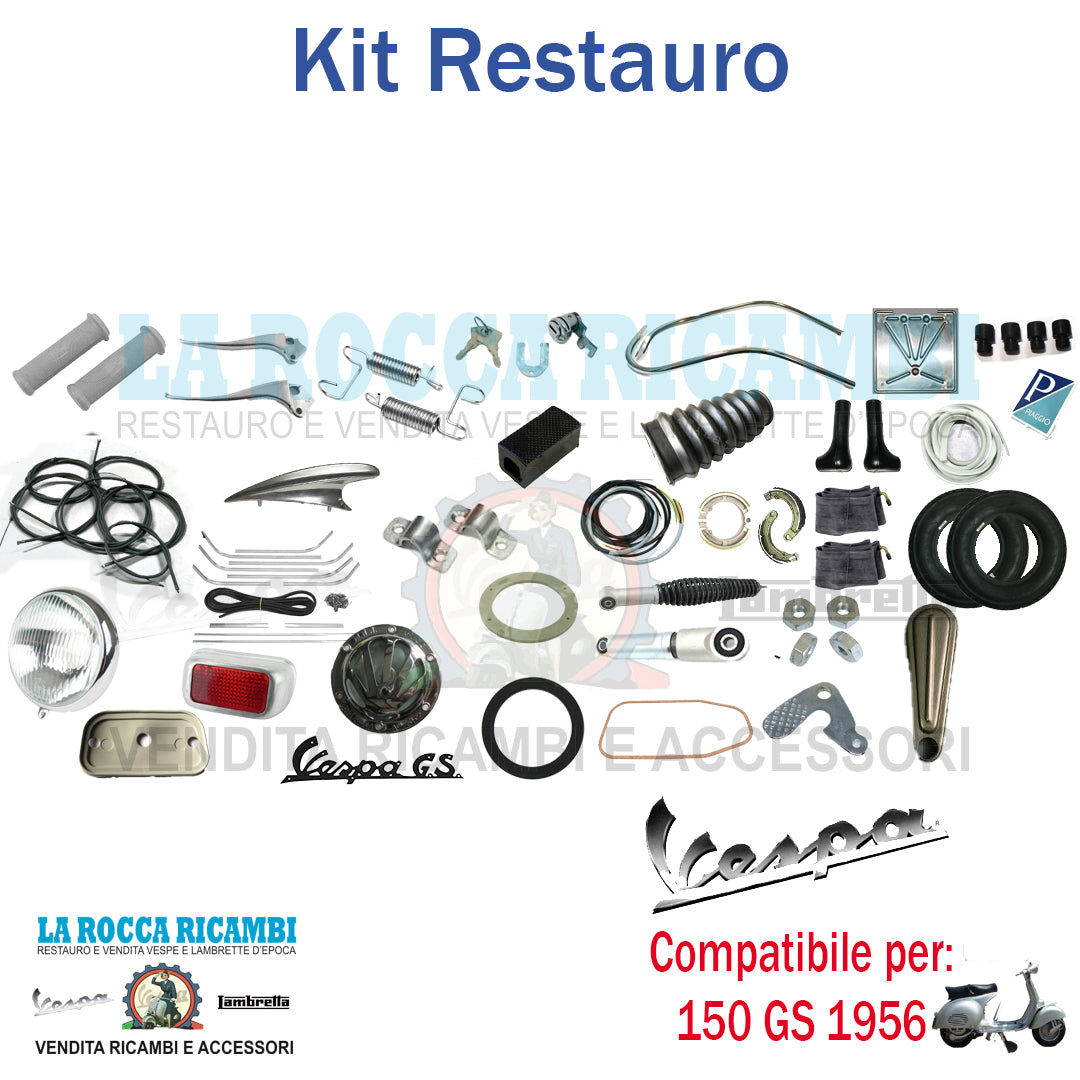 Kit Restauro Vespa GS 150 VS2 / 3 Dal 1956 al 1957 Telaio Dal 0013301 Al 0035310