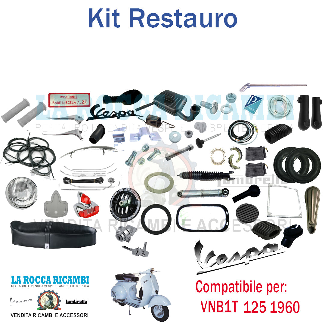 Kit Restauro Vespa VNB1T 1690 CON SELLA LUNGA Telaio Dal 01001 Al 089850