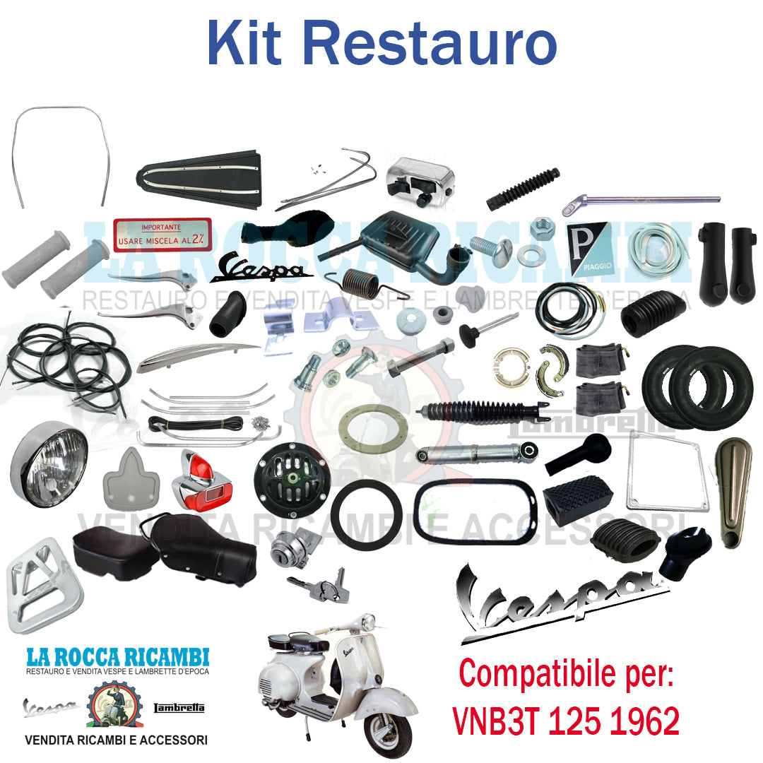 Kit Restauro Vespa 125 1962 VNB3T CON KIT SELLE Telaio Dal 034700 Al 090395