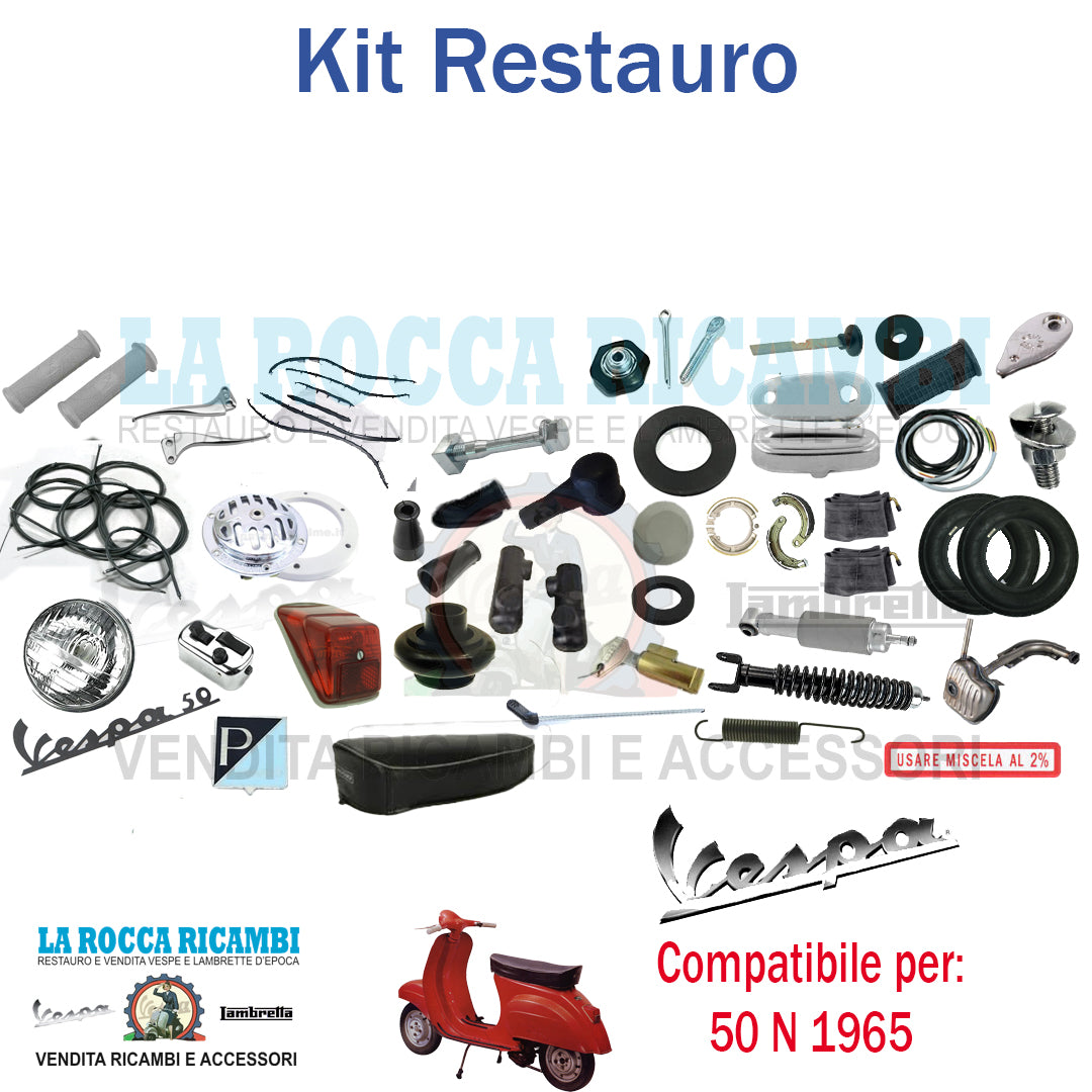 Kit Restauro Vespa 50 N 1965 Telaio Dal 61347 Al 92876