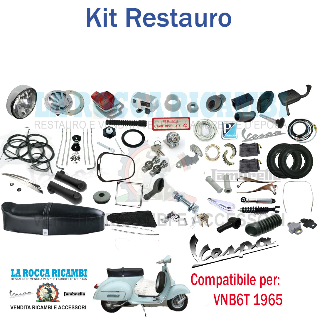 Kit Restauro Vespa VNB6T 1965 CON SELLA LUNGA Telaio Dal 1001 Al 035439