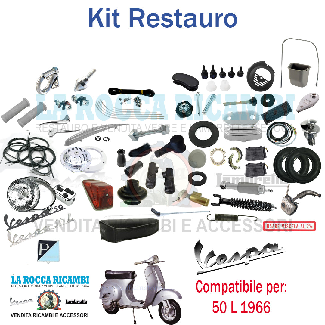 Kit Restauro Vespa 50 L 1966 V5A1T Telaio Dal 500001 Al 637063