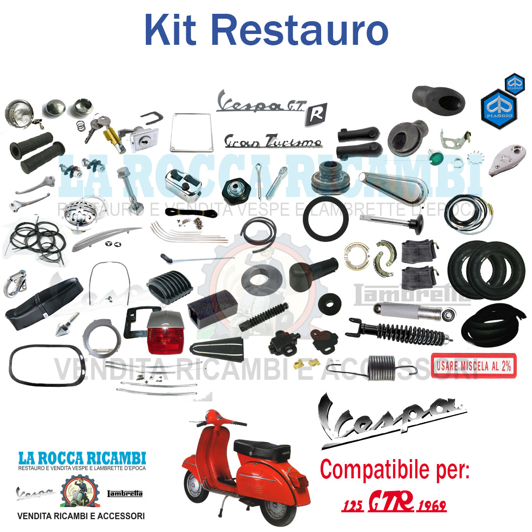 Kit Restauro Vespa 125 GTR 1969 VNL2T Telaio Dal 100001 Al 151788 (Prima Versione)