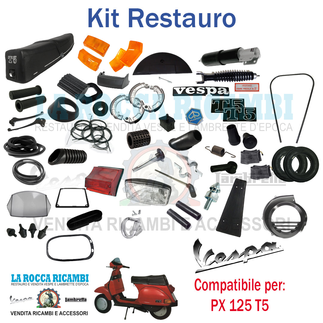 Kit Restauro Restauro Vespa PX T5 125 1985 VNX5T Telaio Dal 300001 Al 300509 (ELESTART)