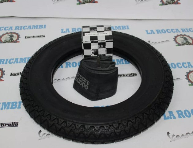 Gomma Da Giardino Kit 3 Camere D'aria Per Ruota 10" 3.00-10 - Foto 2