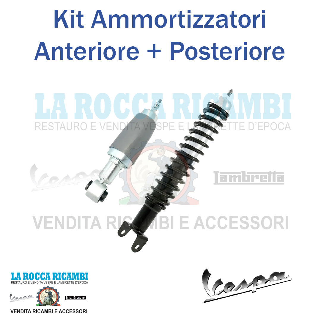 Kit Ammortizzatori Anteriore + Posteriore Vespa 50 N / L / R / SPECIAL