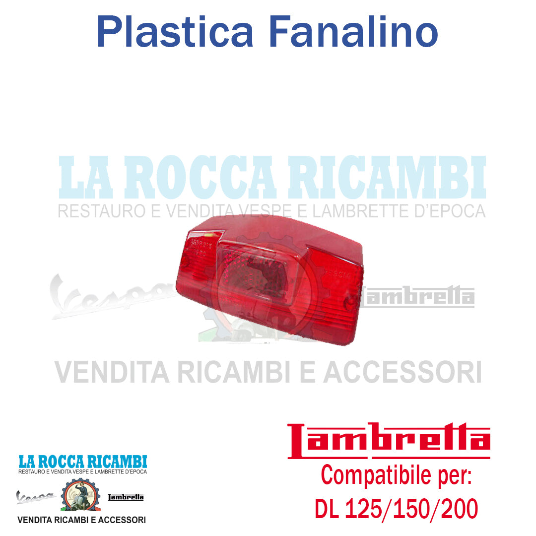 Plastica Gemma Fanalino Posteriore Lambretta DL 125/150/200