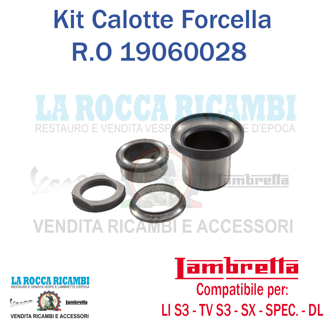 Kit Calotte Forcella Lambretta LI Serie 3 - TV Serie 3 - SX - SPECIAL - DL
