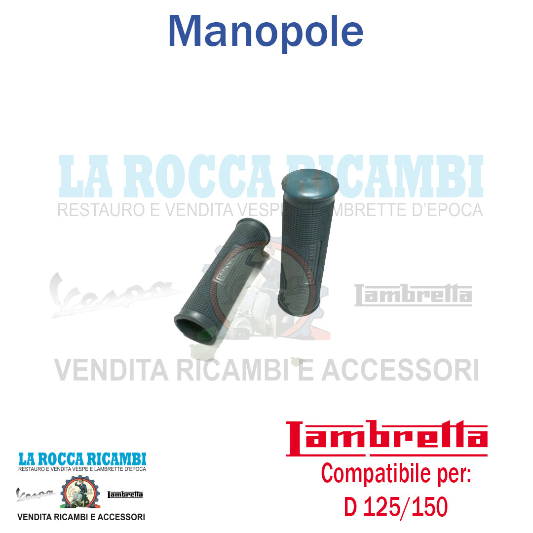 Manopole Chiuse Lambretta D 125 - LD 125 (Solo 1953)
