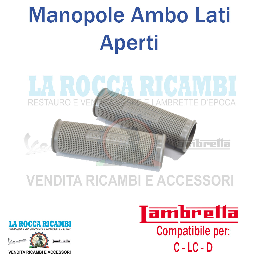 Manopole Aperte Lambretta C 125 - LC 125 - D 125 Dal 1950 Al 1952