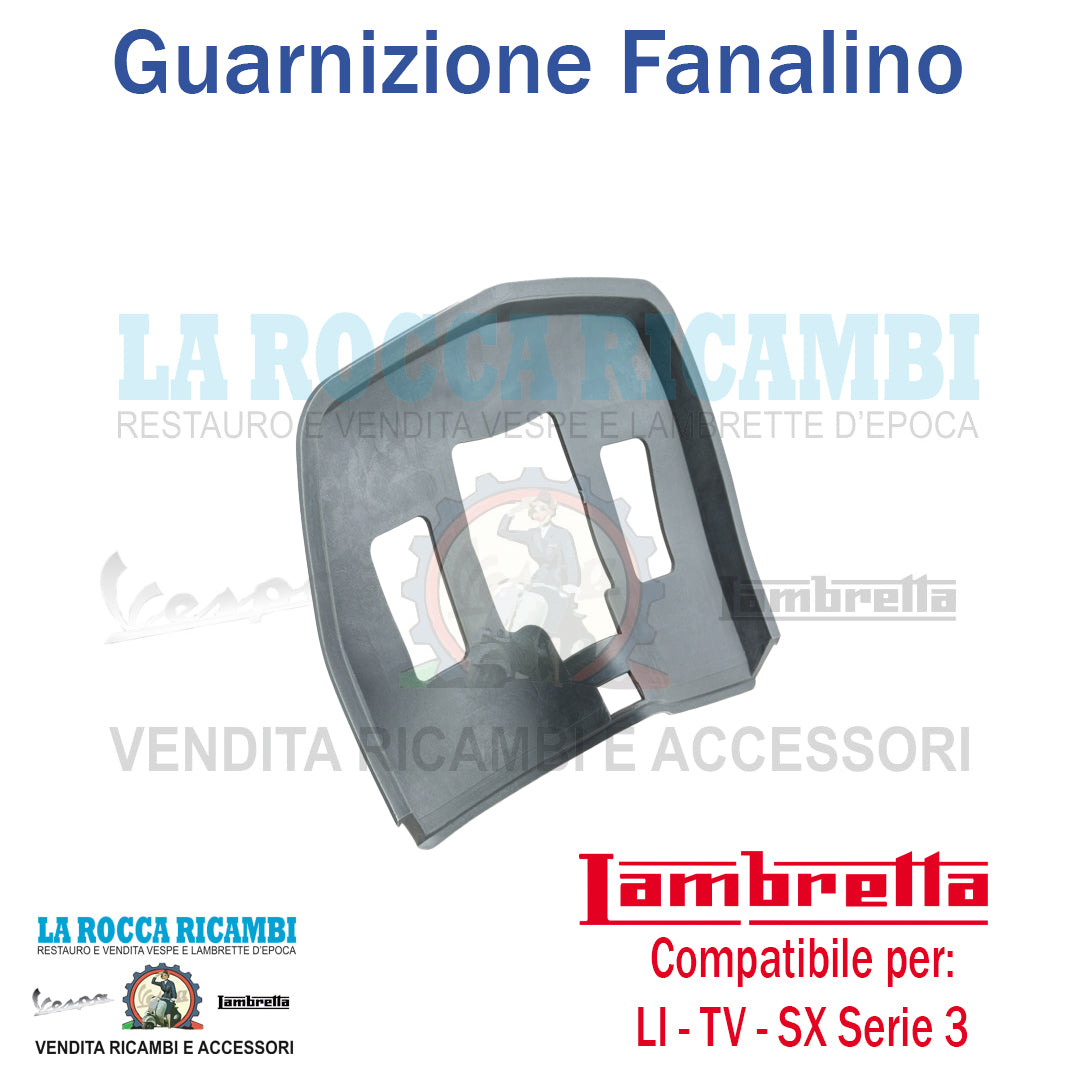 Guarnizione fanalino posteriore Lambretta LI - TV Serie 3 - SPECIAL - SX Dal 1962 al 1966