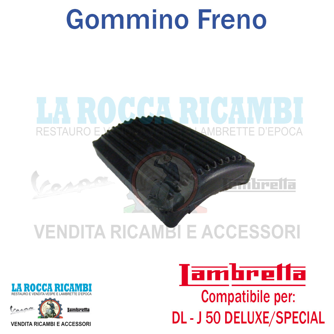 Gommino Protezione Pedale Freno Lambretta DL - J 50 SPECIAL