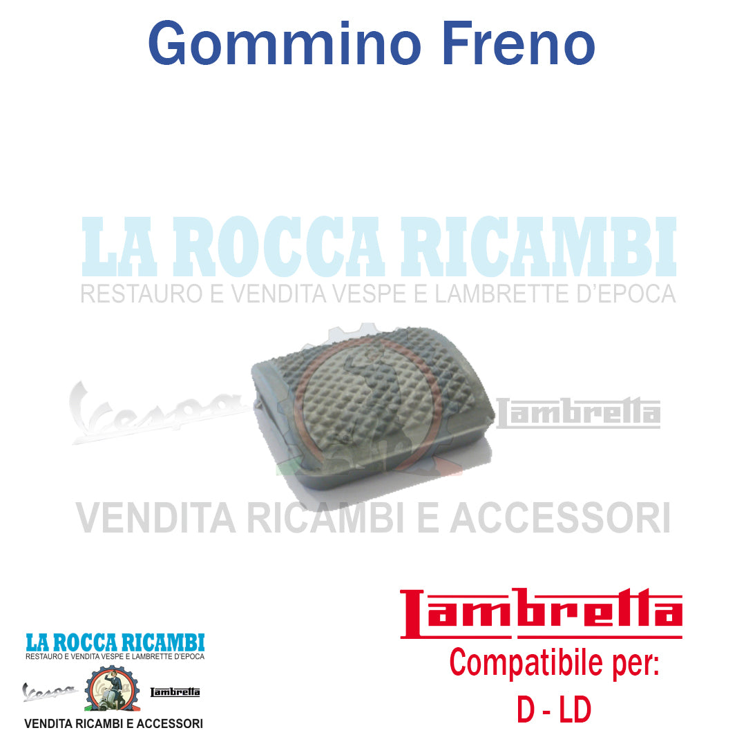 Gommino Freno Lambretta D - LD 150