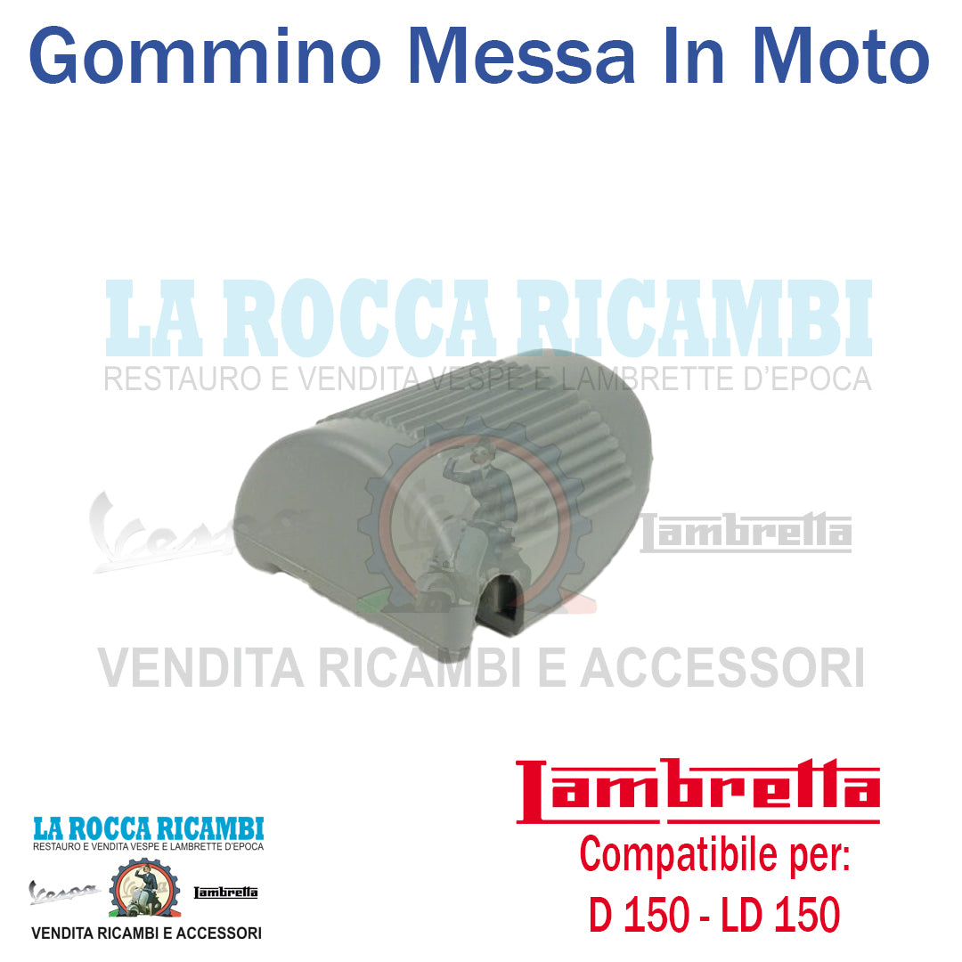 Gommino protezione pedale avviamento / messa in moto Lambretta LD 150 Dal 1954 Al 1957