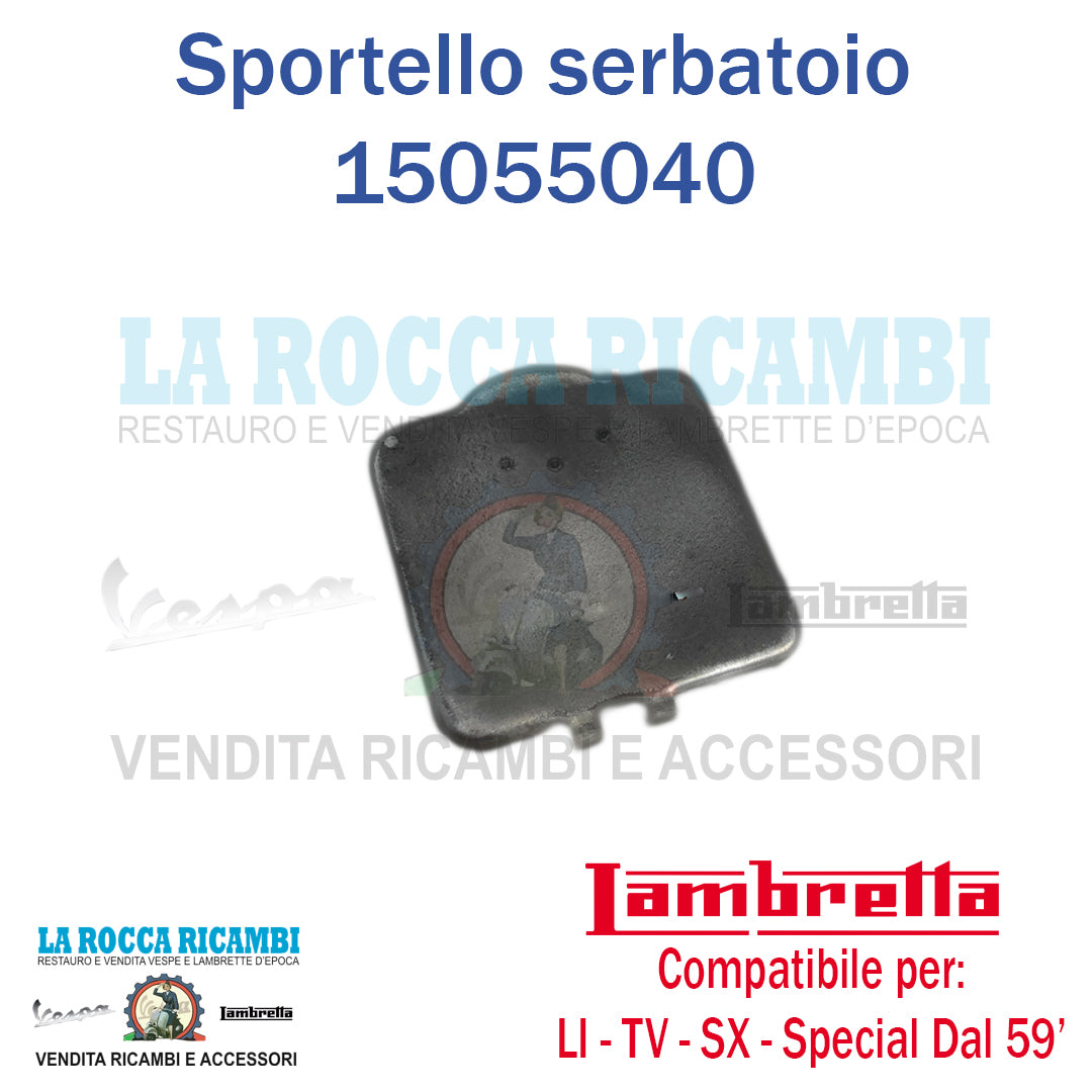 Coperchio Tappo Serbatoio Lambretta LI - TV - SPECIAL - SX Dal 1959 al 1965