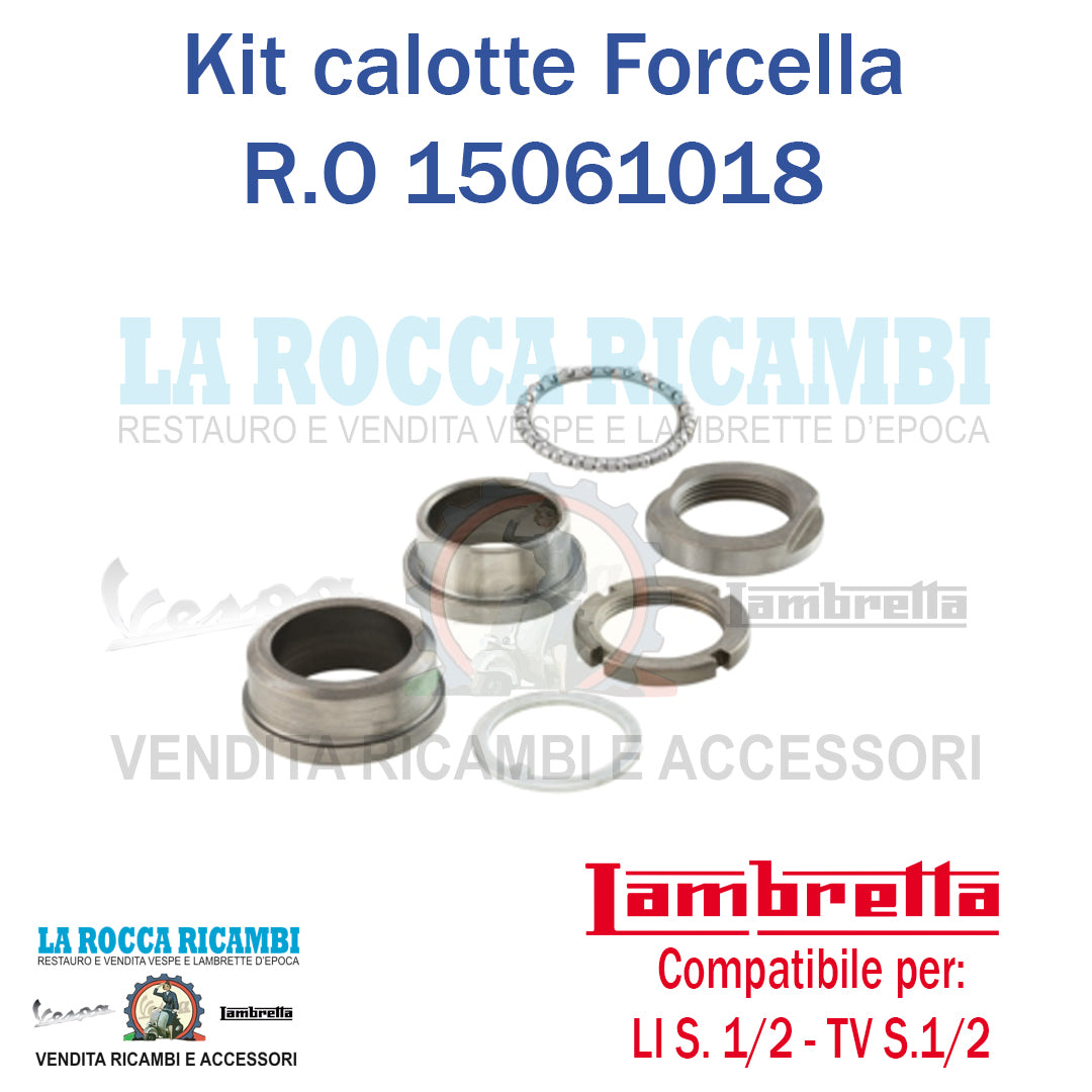 Kit Calotte Forcella Lambretta LI Serie 1/2 - TV Serie 1/2