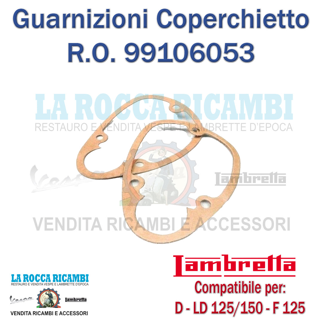 Guarnizioni Coperchietto Cambio Lambretta D 125 / 150 - LD 125 150 - F 125 Dal 1951 al 1957
